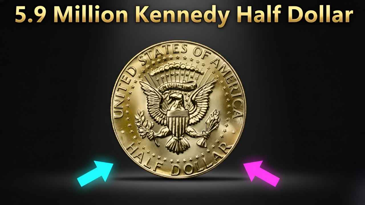 5.9 Million Kennedy Half Dollar: Rare Coin That Could Be in Your Pocket