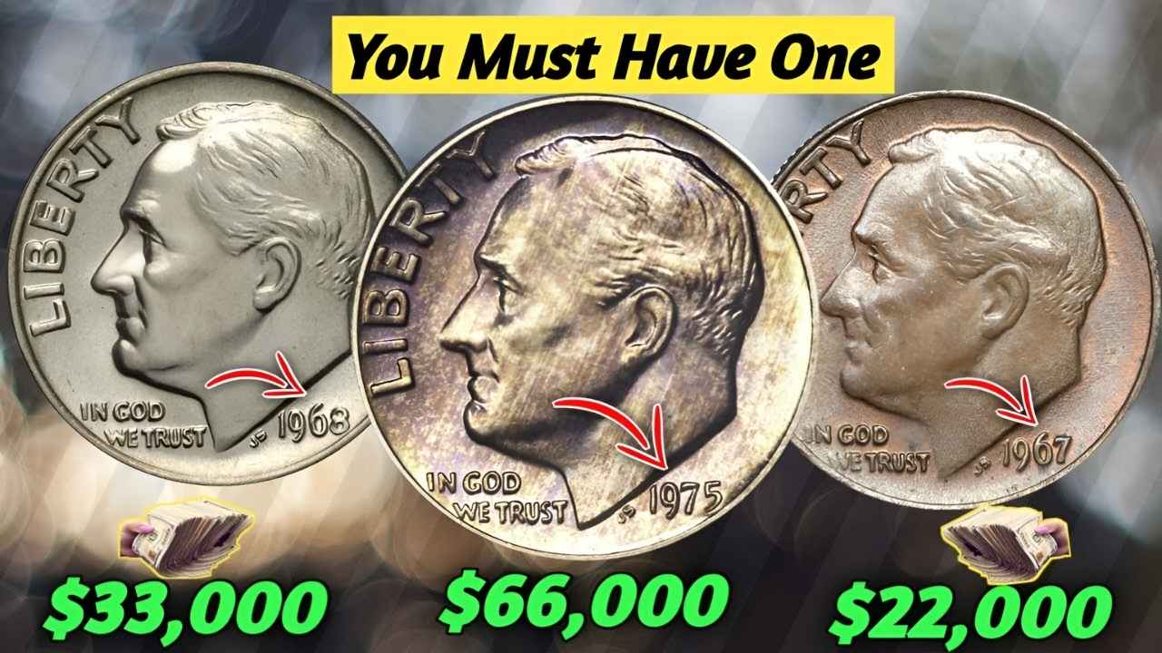 Most Valuable Roosevelt Dimes – Top 3 Coins Collectors Pay Big Money For
