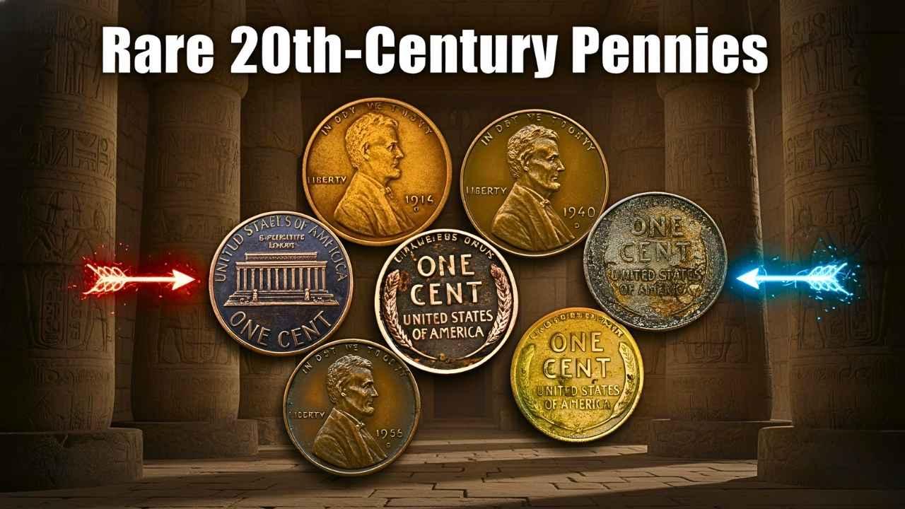 Rare 20th-Century Pennies: 13 Coins That Could Make You Rich
