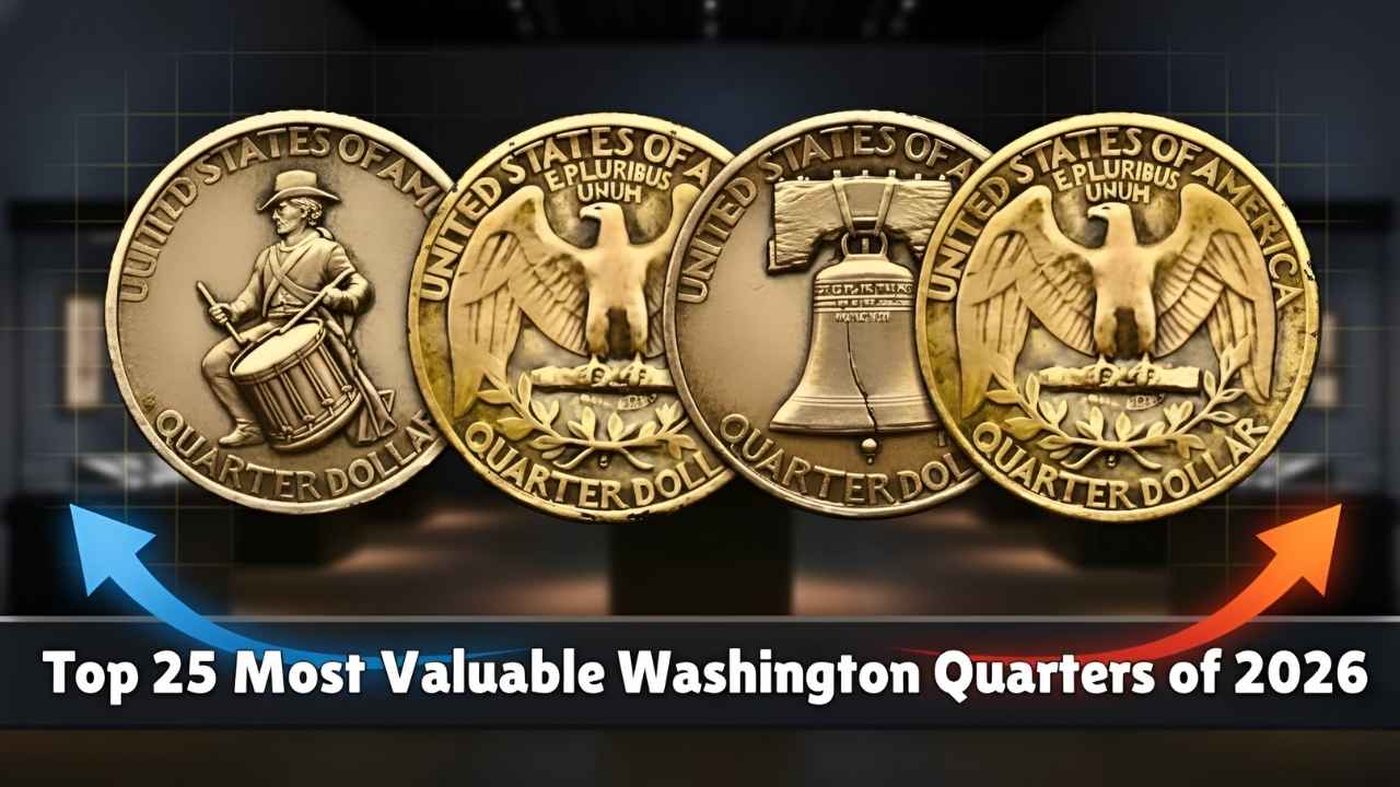 Top 25 Most Valuable Washington Quarters of 2026 – Rare Coins Guide
