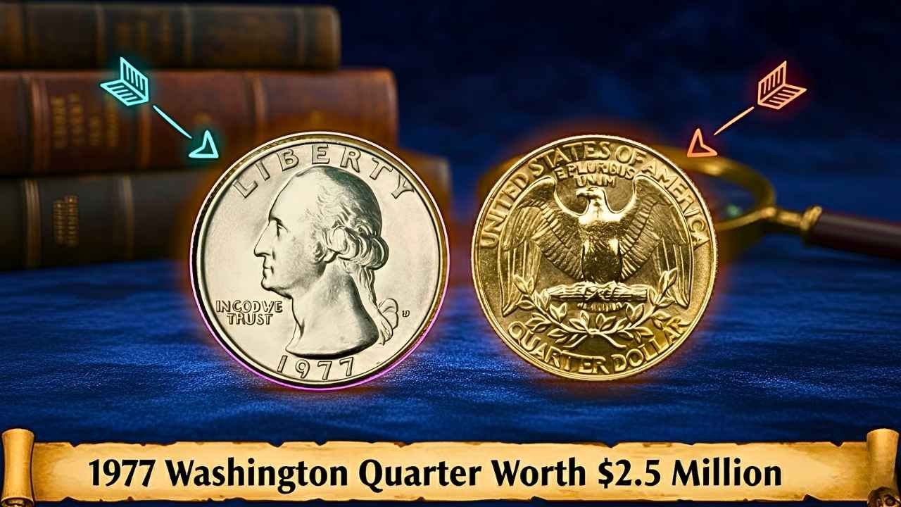 1977 Washington Quarter Worth $2.5 Million – Spot the Rare Mint Error!