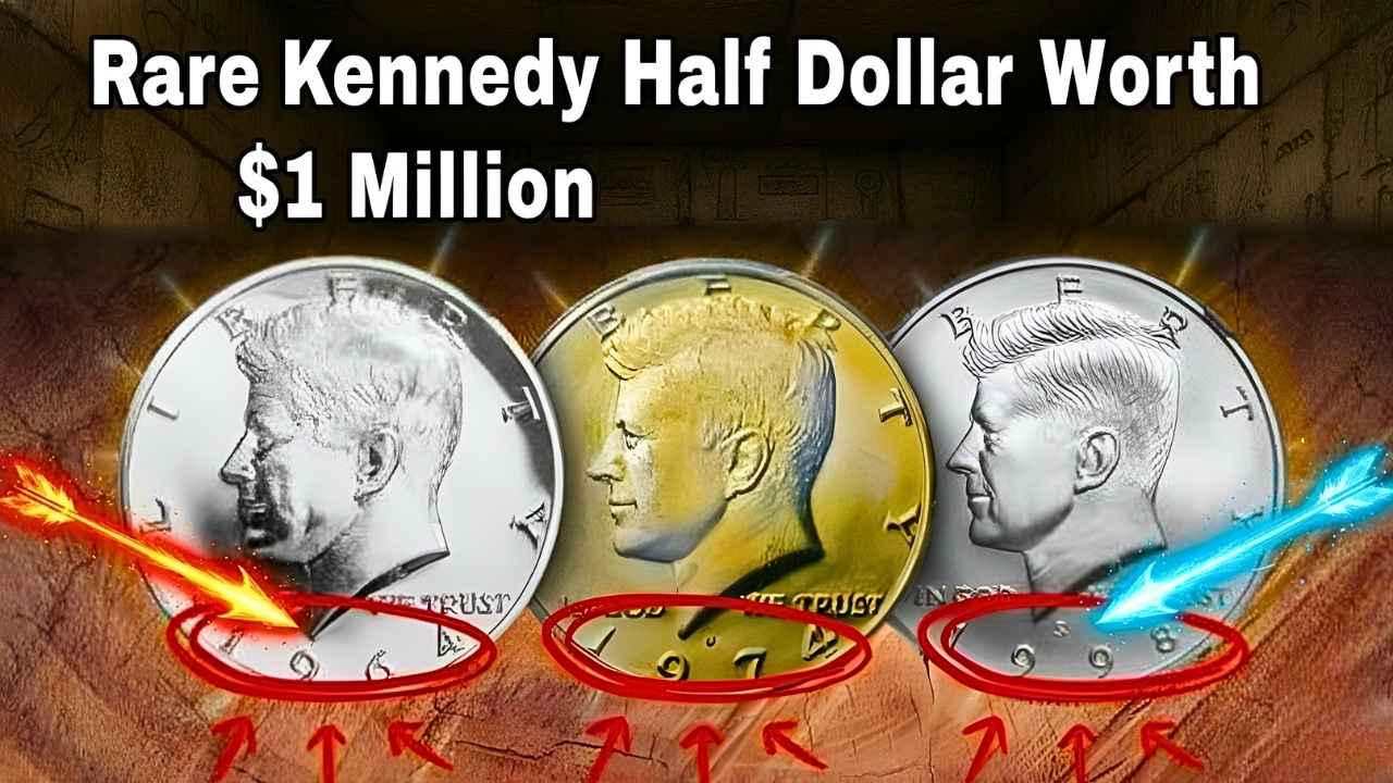 Rare Kennedy Half Dollar Worth $1 Million Found in Everyday Use